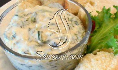 طريقة عمل صوص السبانخ والخرشوف