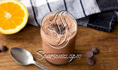 طريقة عمل مشروب البرتقال بالشيكولاتة
