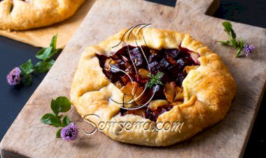 طريقة عمل فطائر صغيرة مع تغميزة البنجر