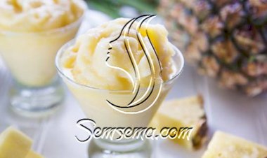 طريقة عمل عصير الأناناس باللبن