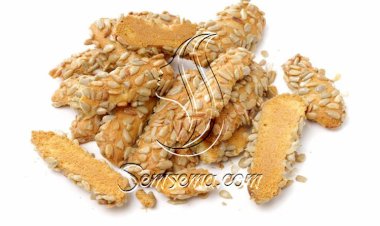 طريقة عمل اصابع السمسم المقرمشة