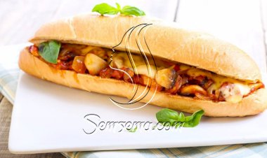 طريقة عمل ساندويتش الجبن الشيدر بالبصل