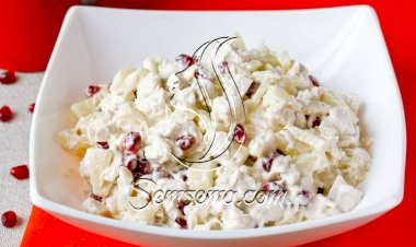 طريقة عمل سلطة الدجاج بالبابريكا والمايونيز