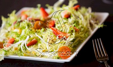 طريقة عمل سلطة الرومي المكسيكية الحارة