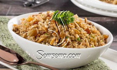 طريقة عمل الأرز البني بالكبد والقوانص