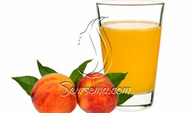 طريقة عمل عصير الخوخ والتفاح بالنعناع