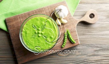 طريقة عمل شوربة البسلة بالثوم