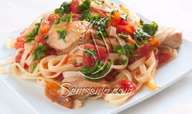 طريقة عمل المكرونة بالدجاج