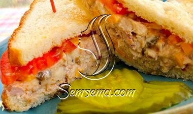 طريقة عمل ساندويتش التونة الحار