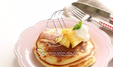 طريقة عمل البان كيك مع الأناناس