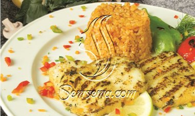 سمك فيليه مشوي