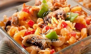 طاجن المعكرونة بالدجاج.. شهي ولذيذ