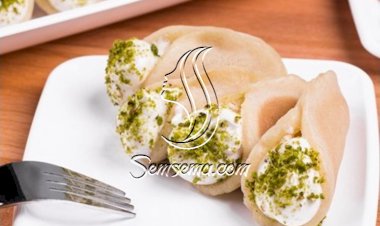 قطايف بالقشطة