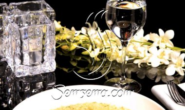 شوربة الذرة بالريحان