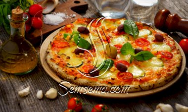 أسهل وصفة بيتزا بالخضار