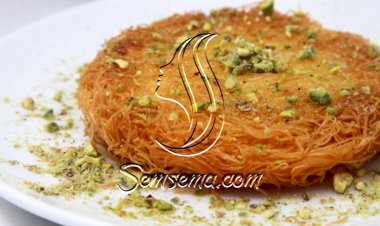 طريقة عمل الكنافة الخشنة الشهية