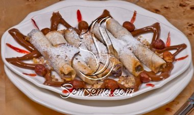 لفائف الشوكولاتة