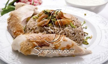 مقلوبة الدجاج الخليجية السهلة