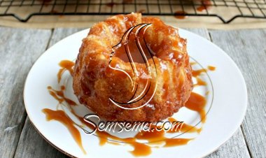 كيك البرتقال بصوص الكراميل المبتكر