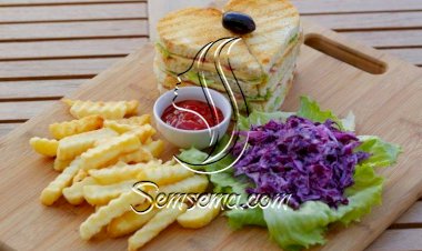 كلوب ساندويش الشهي والمميز