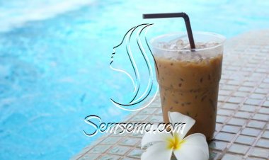 القهوة المثلجة اللذيذة