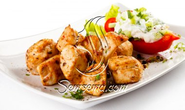 شيش طاووق على الطريقة التركية