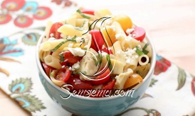 سلطة المعكرونة بالأرضي شوكي لرجيم متوازن