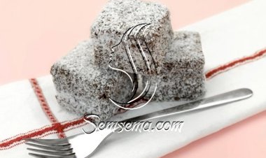 كيك الفانيليا بالنوتيلا وجوز الهند المميز