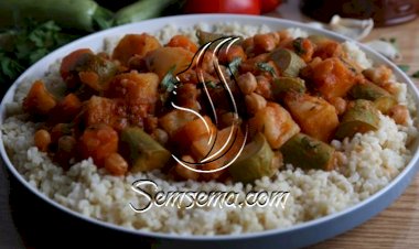 يخنة الخضراوات على الطريقة المغربية