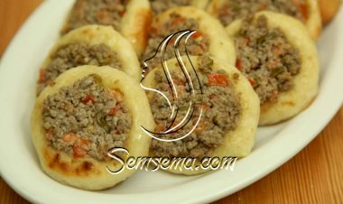 صفيحة لحم بالطحينة