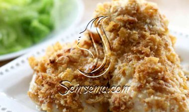 دجاج مقرمش بصلصة الرانش