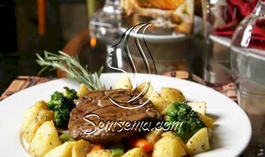 فيليه اللحم بالبهارات مع الخضراوات المشكلة الشهية