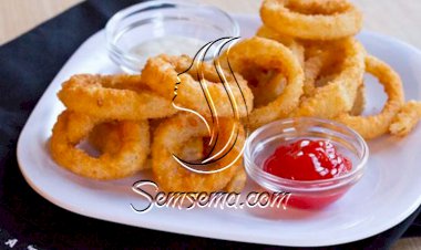 حلقات البصل الذهبية