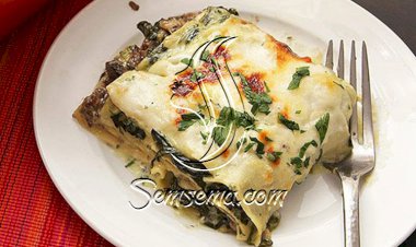 لازانيا السبانخ المميزة