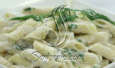 سلطة المعكرونة بالزبادي