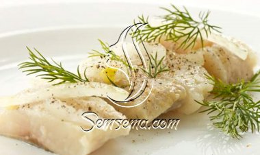 سمك فيليه بصوص الزبدة الغني