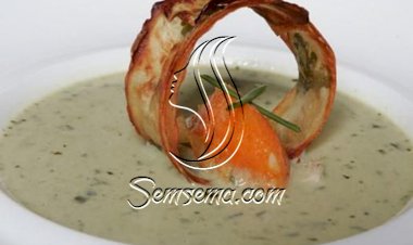 شوربة دجاج على الطريقة الصينية