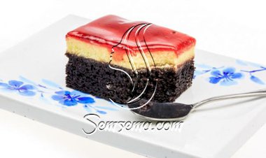 تشيز كيك بالتوت والشوكولاتة