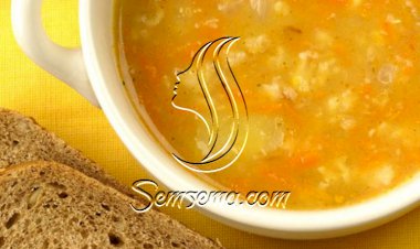 شوربة الشوفان والخضار
