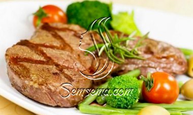 الستيك المشوي مع البهارات