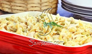 النوي مع الدجاج والفطر لسفرة مميّزة