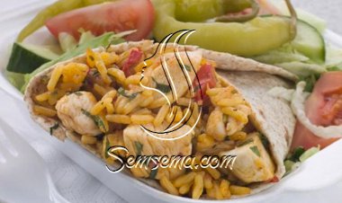 فاهيتا دجاج مع الرز المكسيكي