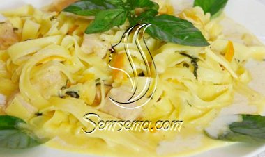 فيتوتشيني بصلصة البرتقال