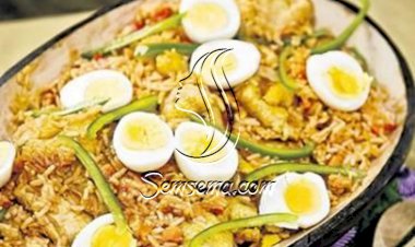 الرز مع الملفوف والبازيلا.. بالمذاق الرائع