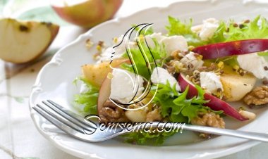 سلطة البطاطس والتفّاح