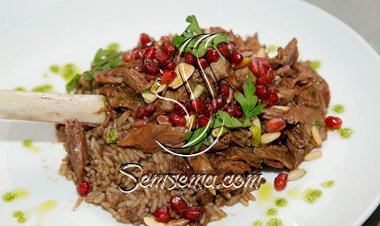 لحم ساق الخروف مع الرز.. وجبة شهية ومتكاملة