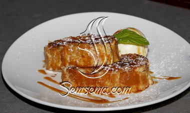 الخبز الفرنسي المحلا