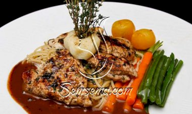 فيليه الهامور الطازج مع صلصة الطاجن