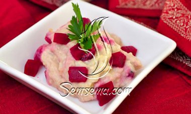 متبّل الباذنجان والشمندر