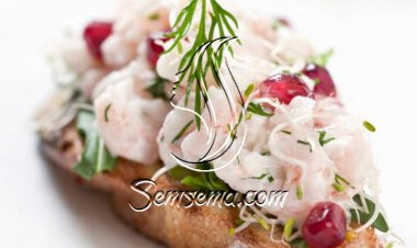 التوست بالروبيان على الطريقة الصينية